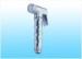 Silver Color High Pressure Chromed ABS Handheld Bidet Shattafspray , Garden Hose Sprayer