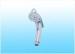 Portable Silver Shattaf Bidet Spray Bathroom with 2 Function Plastic Chromed