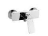 Single Hanldle Shower Mixer Taps Shower Faucets Brass Square Body Chormed Cold Hot Signals