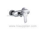 Singel Handle Two Hole Wall Mounted Shower Mixer Taps with 35mm Ceramic Cartridge for Shower Room