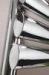 Safe Heated Towel Radiators Friendly Elliptical Tube For Center Heater 50mm x 25mm