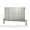 40x10mm Bathroom Heated Towel Radiators ,Heated Towel Rails Flat Tube Stainless Steel