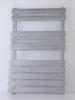 Brushed Towel Warmer Radiator For Bathrooms / 800mm X 500mm CE