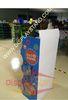 Environmental Cardboard Retail Display Stands Corrugated Paper For Supermarket