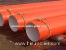 STK400 / 500 Mid Carbon ERW Galvanized Steel Pipes With Insulated And Anticorrosion Treatment