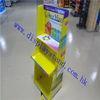 4C Point Of Purchase Cardboard Floor Display Stand For Retail ,Store Display For Colorful Candle