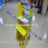 4C Point Of Purchase Cardboard Floor Display Stand For Retail ,Store Display For Colorful Candle