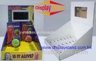 Customized Counter Paper Cardboard Retail Display Tray with 7 inch LED Screen