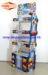 Advertising POS Corrugated Cardboard Display Rack / Cartoon 4 Layers Display Stand