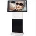 FHD MP4 / MPG2 Floor Standing LCD Advertising Player Support WIFI RJ45