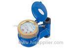 Rotary Vane Wheel Vertical Water Meter Multi Jet With Liquid Sealed