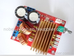 2*80W digital audio amplifier board BTL 160W mono