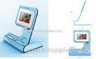 High Resolution Desktop Advertising POS LCD Display Supports Video Loop Play