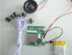 SD card recording module for electronic toys can be stock large capacity file