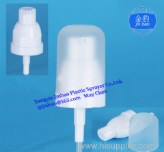 Cream Pump/ Treatment Pump 18/410 with frosted overcap