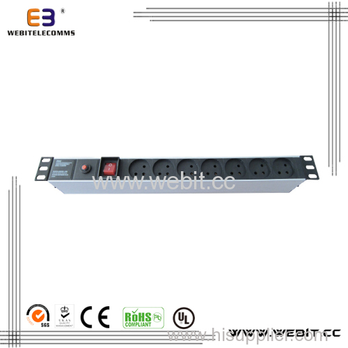 Israel switched type PDU socket with surge protection device