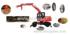 DLS890-9A wheel cane wood loader