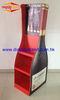 4 Color Coating Metal Retail Display Stands Customized Permanent For Red Wine