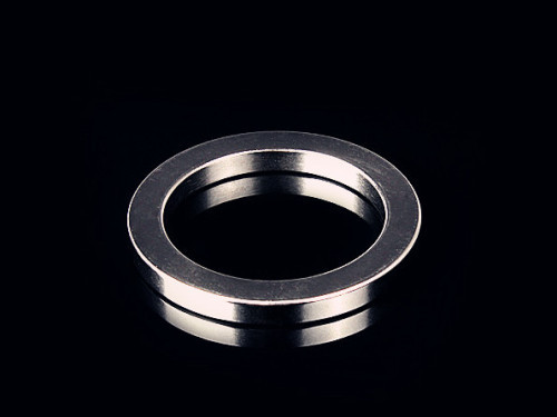 Permanent circle ndfeb magnet with shaped ring