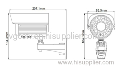800 TVL IP66 Metal waterproof Outdoor IR Camera