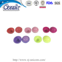 Colorful ball shape eos lip balm promotion marketing