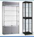 Jewelry Glass Wood Display Cabinets Customized With LED Light