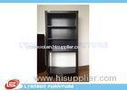 Jewellery Custom Black Painted Wood Display Cabinets With Glass Doors