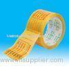 High strength BOPP PP Colored Packaging Tape , Printed packing tape with LOGO