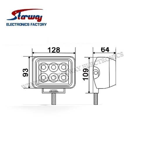 Police Warning Vehicle LED Module with DC12V or DC24V