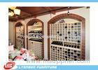 Little Cubicle Wood Display Cases MDF For Wine , Retail Wood Showcases