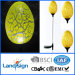 Cixi Landsign CE/ROHS egg shape garden glass light for garden decorations led mini glass ball garden with solar panel