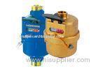 Liquid Sealed Volumetric Water Meter High Accuracy , Brass Body