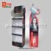 Adjustable Folding Beverage Display Racks Offset Printing With Full Color