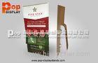 Chirstmas Tree Rectangle Advertising / Poster Standee With Brochure Holders