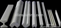 dog bones corner sections square rods fiberglass dogbone FRP Slot wedges bars fiberglass square bore tubes