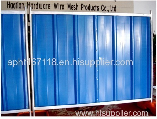 construction Steelwall Hoarding colorbond panel fence