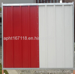 construction Steelwall Hoarding colorbond panel fence