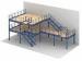 1 - 2 Levels Heavy Duty Raised Storage Mezzanine Floor For Industrial Storage