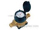 High Pressure Dry Type Combination Water Meter for Turbine , Industrial Water Meter