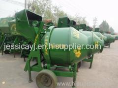 China gasoline diesel 350L concrete mixer for sale with 10-14m3/h productivity automatic construction machinery in stock