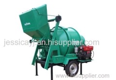 China gasoline diesel 350L concrete mixer for sale with 10-14m3/h productivity automatic construction machinery in stock