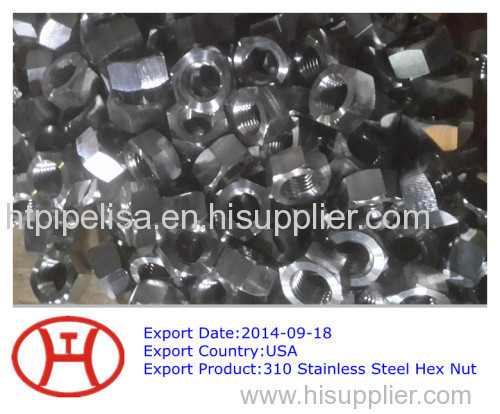 310 stainless steel hex nut
