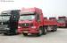 280HP 4 x 4 HOWO Heavy Duty Dump Truck White / Red EURO II 50 Ton