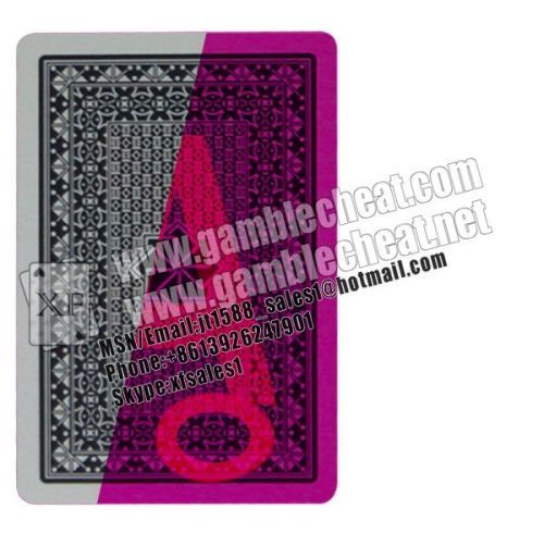 XF royal marked cards with invisible ink for poker cheating|contact lenses|gamble cheat