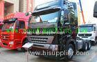 Unloading HOWO A7 6 X 4 TRACTOR TRUCK , PRIME MOVER DOMINEERING WILD Understated Luxury 290HP