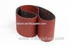 4 x 36 Aluminum Oxide Sanding Belts Resin For Long Belt Machine