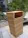 Outdoor Rattan Furniture Trash Bin For Park / Bistro / Riverside