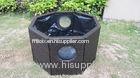 Strong Dark Brown Rattan Fish Tank With Power Coated Aluminum Frame