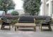 European Style Hand-Woven Outdoor Rattan Furniture Sofa Chair