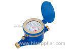 Rotary Vane Wheel Water Meter , Dry Dial Remote Meter Reading Devices